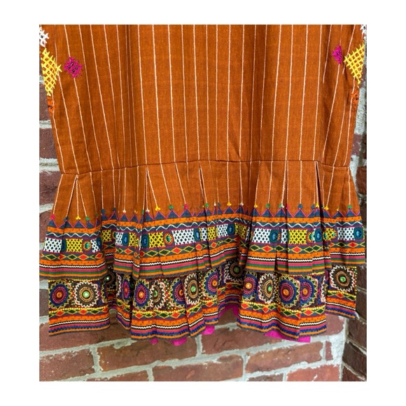 NWOT Anthropologie Tanvi Kedia Joya Sleeveless Top In Bronze Size Small - Picture 12 of 14